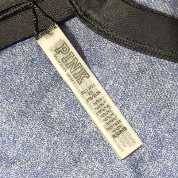 VS PINK PUSH-UP TRIANGLE BIKINI TOP Black XL - Picture 6 of 7